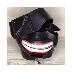 Anime Tokyo Ghoul 2 Kaneki Ken Mask Cosplay Costume Props Halloween Adjustable - A3
