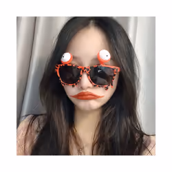 Pumpkin Funny Halloween Glasses Photo Booth Props Sunglasses Birthday - 2