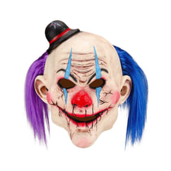 Halloween Cosplay mask clown latex headgear smile devil mask Prom Party - 25