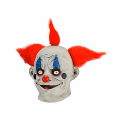 Halloween Cosplay mask clown latex headgear smile devil mask Prom Party - 14