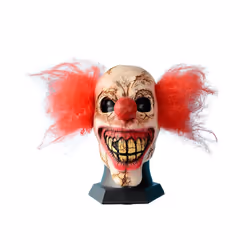 Halloween Cosplay mask clown latex headgear smile devil mask Prom Party - 17