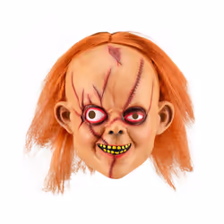 Halloween Cosplay mask clown latex headgear smile devil mask Prom Party - 12