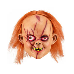 Halloween Cosplay mask clown latex headgear smile devil mask Prom Party - 12