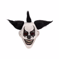 Halloween Cosplay mask clown latex headgear smile devil mask Prom Party - 11
