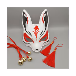 Japanese Fox Mask Halloween Party Cosplay Rabbit Masks Dance Masquerade - style5