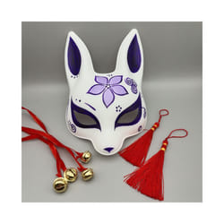 Japanese Fox Mask Halloween Party Cosplay Rabbit Masks Dance Masquerade - style6