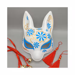 Japanese Fox Mask Halloween Party Cosplay Rabbit Masks Dance Masquerade - style6