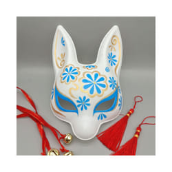 Japanese Fox Mask Halloween Party Cosplay Rabbit Masks Dance Masquerade - style1