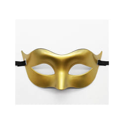 10 Color Women Man Sexy Gentleman Masquerade Mask Prom Mask Halloween - Gold