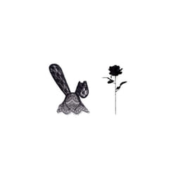 Lace Transparent Eye Mask Rabbit Ears Cat Ear Headband Sexy Cosplay Costumes - 3