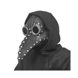 Halloween Plague Doctor Bird Mask Long Nose Beak Cosplay Steampunk Scary - D