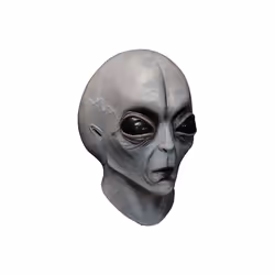 2023 New UFO Alien Helmet Mask Halloween Cosplay Alien Mask Latex Headgear - 1