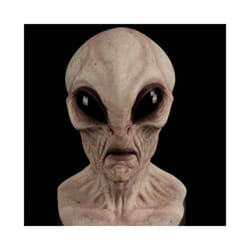 2023 New UFO Alien Helmet Mask Halloween Cosplay Alien Mask Latex Headgear - 2