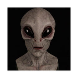 2023 New UFO Alien Helmet Mask Halloween Cosplay Alien Mask Latex Headgear - 5