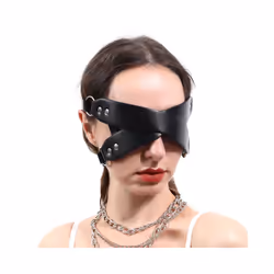 Cosplay Women Leather Mask Sexy Toy Bunny Ears Punk Gothic Style Half - EM-027