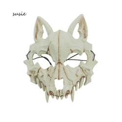 3D Bone Skull Halloween Masks Scary Mask Cosplay Masquerade Carnival Party - A