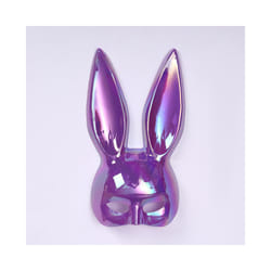 9 Styles Halloween Rabbit Ears Half Mask Bright Matte Bunny Cosplay Party - 2B