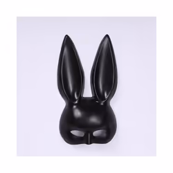 9 Styles Halloween Rabbit Ears Half Mask Bright Matte Bunny Cosplay Party - 2A