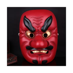 Demon Slayer Kimetsu no Yaiba Urokodaki Sakonji Cosplay Hannya Tengu Mask - 1