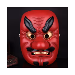 Demon Slayer Kimetsu no Yaiba Urokodaki Sakonji Cosplay Hannya Tengu Mask - 2