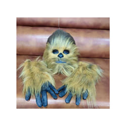 Chewbacca Cosplay Mask Halloween Party Costume Accessories props Plush - 3