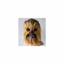Chewbacca Cosplay Mask Halloween Party Costume Accessories props Plush - 3