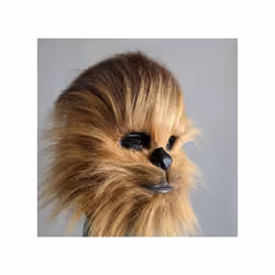 Chewbacca Cosplay Mask Halloween Party Costume Accessories props Plush - 3
