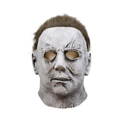 2023 New Type Halloween Michael Myers Scar Mask Halloween Carnival Costume - A