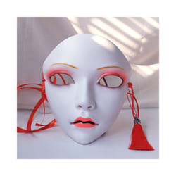 Halloween Cosplay Masks Flowers Beauty Cherry Mask for Adult Film Theme - 3