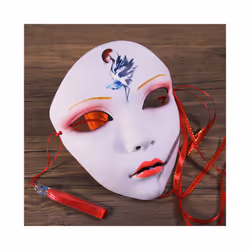 Halloween Cosplay Masks Flowers Beauty Cherry Mask for Adult Film Theme - 8