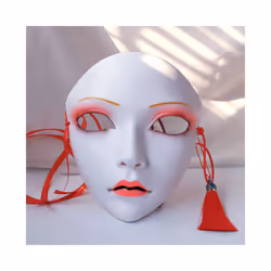 Halloween Cosplay Masks Flowers Beauty Cherry Mask for Adult Film Theme - 2