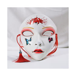 Halloween Cosplay Masks Flowers Beauty Cherry Mask for Adult Film Theme - 1