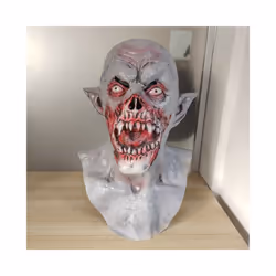 Halloween Mask Horror Vampire Dress Up Accessories Carnival Party Demon - grey