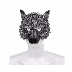 Silica Gel Halloween Dragon Mask 3D Animal Dragon Mask Halloween Carnival - polyurethane G