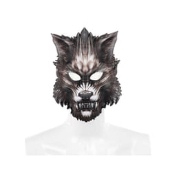 Silica Gel Halloween Dragon Mask 3D Animal Dragon Mask Halloween Carnival - polyurethane H