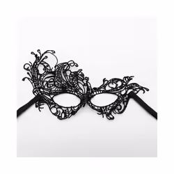 Lady Sexy Black Lace Floral Eye Mask Women Masquerade Party Cosplay Masque - 5