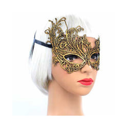 Lady Sexy Black Lace Floral Eye Mask Women Masquerade Party Cosplay Masque - 11