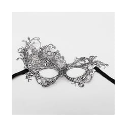 Lady Sexy Black Lace Floral Eye Mask Women Masquerade Party Cosplay Masque - 2