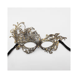 Lady Sexy Black Lace Floral Eye Mask Women Masquerade Party Cosplay Masque - 1
