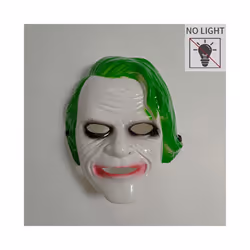Halloween Masquerade Mask party  cosplay snicker joker glowing LED bat - mask base no light