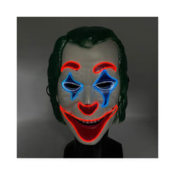 Halloween Masquerade Mask party  cosplay snicker joker glowing LED bat - Type 1