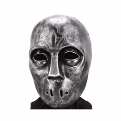 Halloween Persona Adult Harry Death Eater Lucius Malfoy Mask Scary Halloween - Yellow