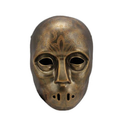 Halloween Persona Adult Harry Death Eater Lucius Malfoy Mask Scary Halloween - Blue