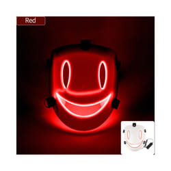Japanese  Anime cosplay High-Rise Invasion Cosplay Mask Neon Luminous - Mask With Light  3