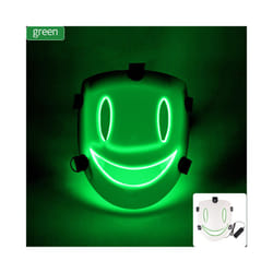 Japanese  Anime cosplay High-Rise Invasion Cosplay Mask Neon Luminous - Mask With Light  4