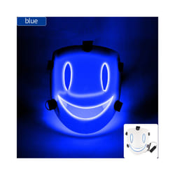 Japanese  Anime cosplay High-Rise Invasion Cosplay Mask Neon Luminous - Mask With Light  1