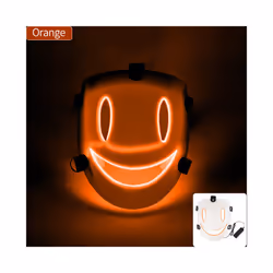 Japanese  Anime cosplay High-Rise Invasion Cosplay Mask Neon Luminous - Mask With Light  9