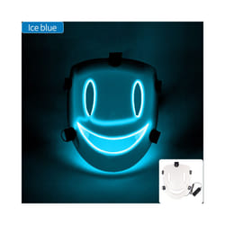 Japanese  Anime cosplay High-Rise Invasion Cosplay Mask Neon Luminous - Mask With Light  6