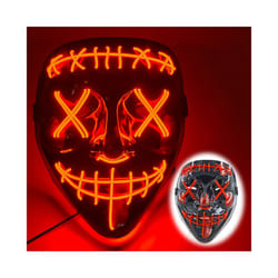 Halloween Luminous LED Mask Purge Masks Election Mascara Costume Mask - style 1