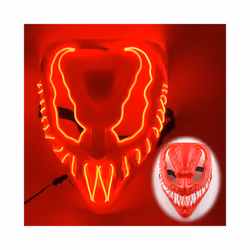 Halloween Luminous LED Mask Purge Masks Election Mascara Costume Mask - style 11